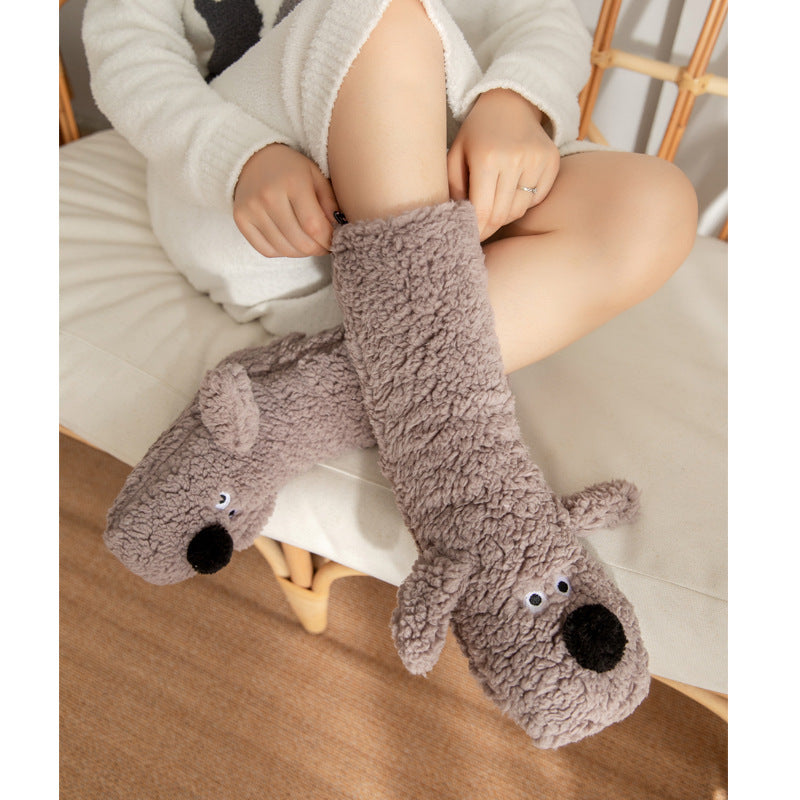 Upliv Cozy Dog Plush Socks