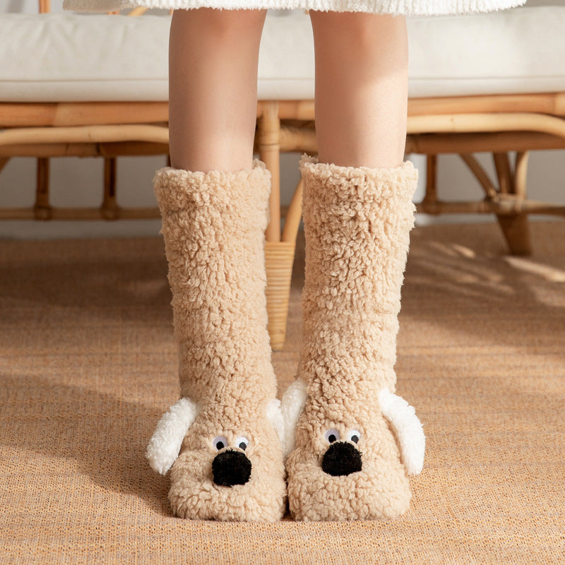 Upliv Cozy Dog Plush Socks